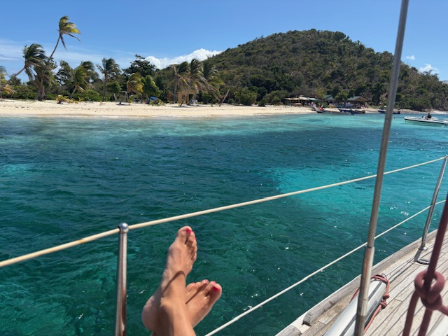 9 March 2025, Sunday, Mayreau to Tobago Cays